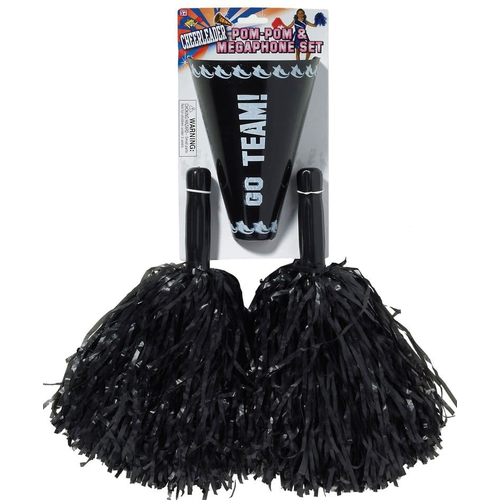 Pom Pom Set Black