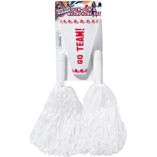 Pom Pom Set White