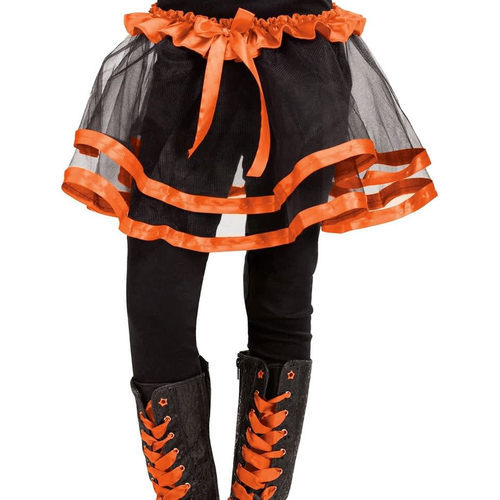 Ribbon Tutu Child Orange