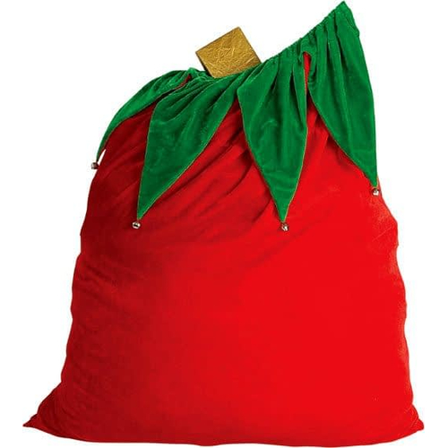 Santa Toy Bag Velvet Bell