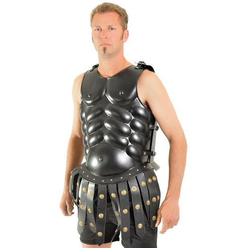 Skirted Muscle Armor Black
