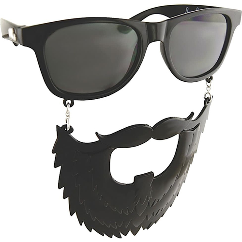 Sunstache Blk Beard Dk