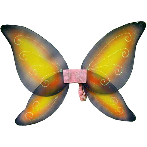 Wings Child Fairy Pink Yellow