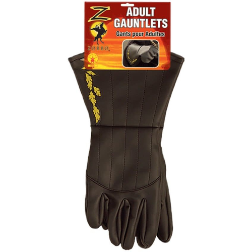 Zorro Adult Gauntlets