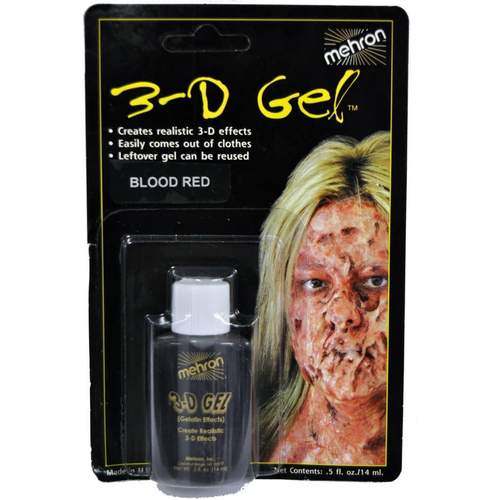3D Gel Effects Blood