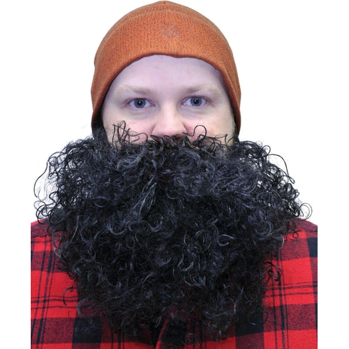 Beard Big And Curly Black
