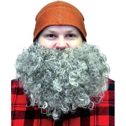Beard Big And Curly Grey