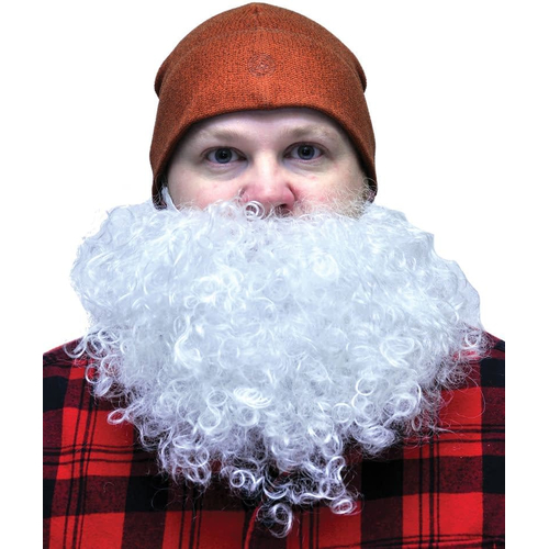 Beard Big And Curly White