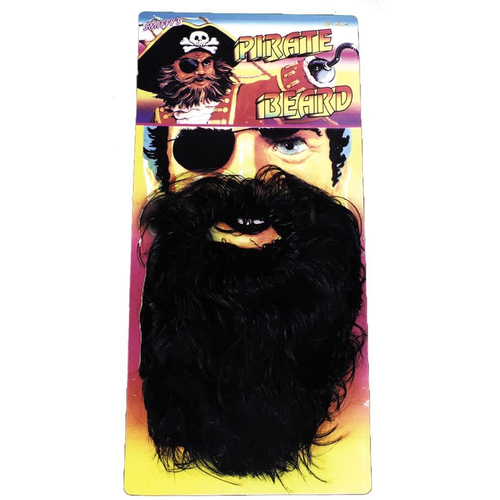 Beard Pirate Black