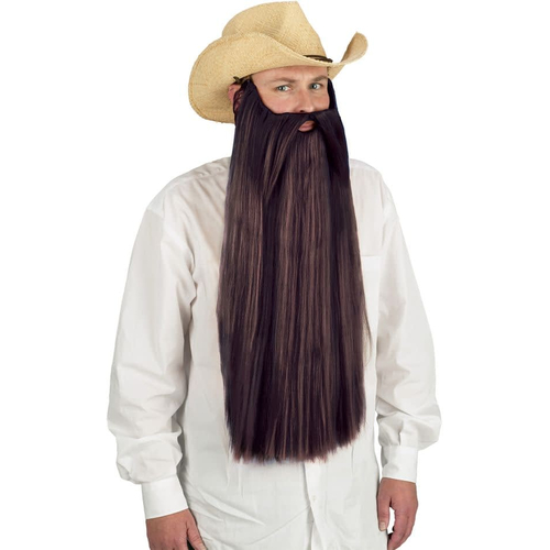 Beard With Mustache Brown