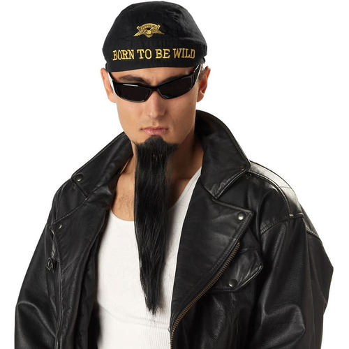 Biker Goatee Black
