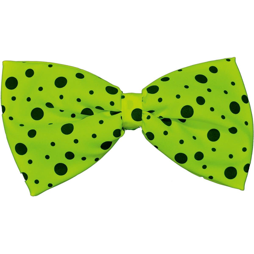 Bow Tie Jumbo Neon Lime Green