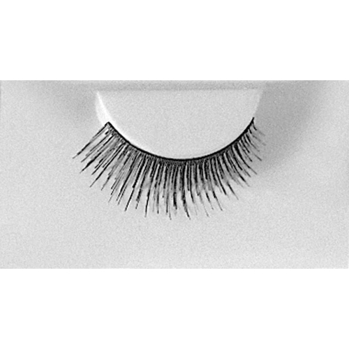 Eyelashes Black With Adhesive 1