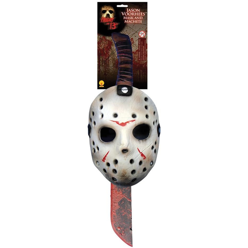 Friday 13Th Jason Mask Machete