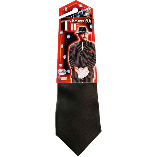Gangster Tie Black