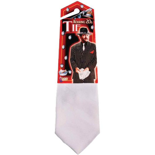 Gangster Tie White