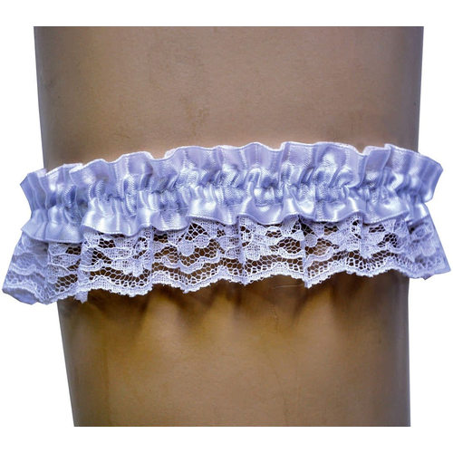 Garter Lace Black Single