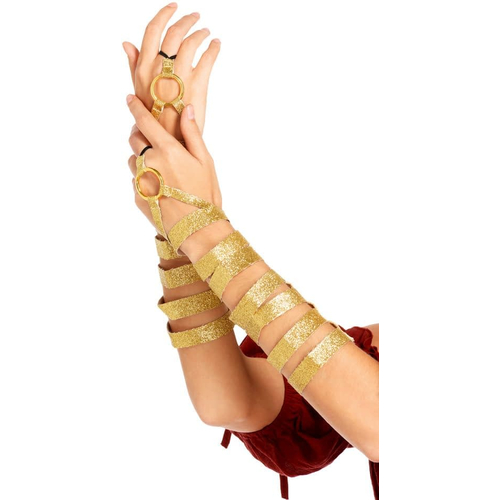 Gold Arm Wraps