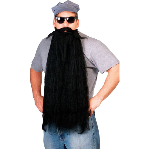 Mohair 25 Inches Black Beard