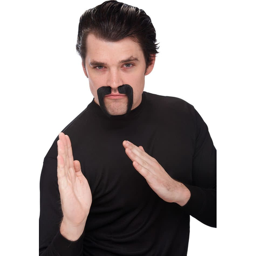 Mustache Goatee China Man