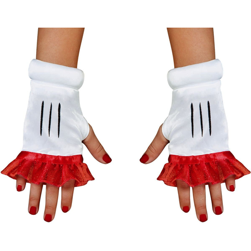 Red Minnie Adult Glovettes