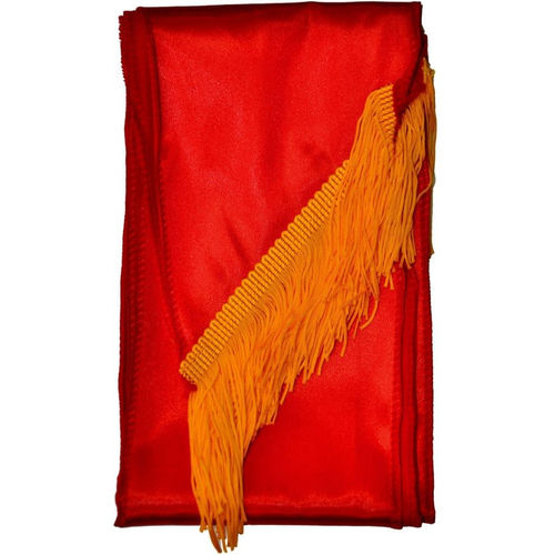 Sash Fringed Black