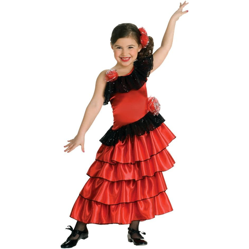 Spanish Girl Child Costume