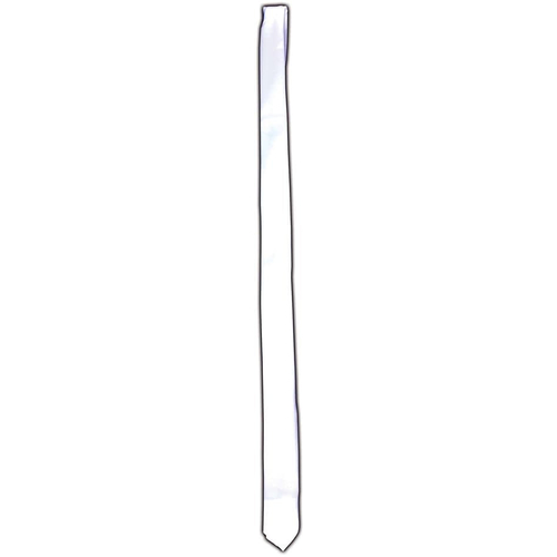 Tie Gangster Long White