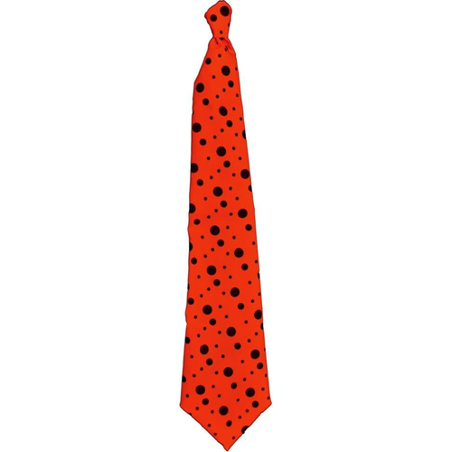 Tie Neon Long Orange