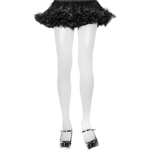 Tights Adult White 1 Size