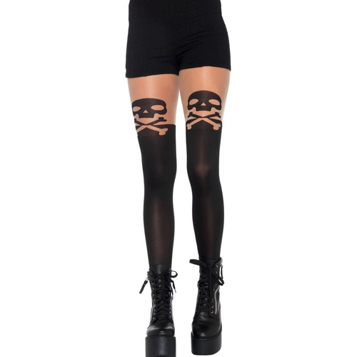 Tights Skull And Crossbone