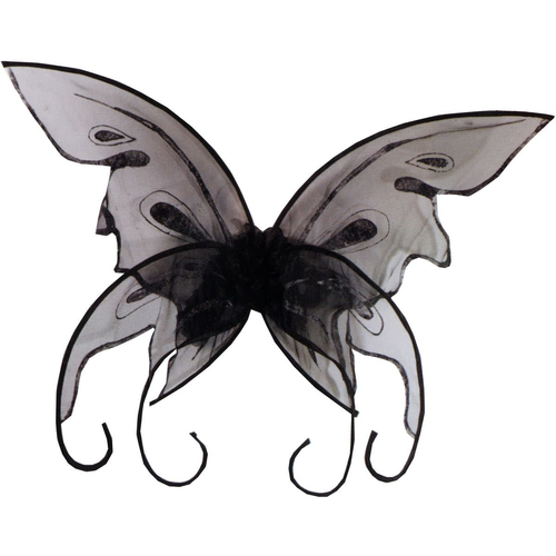Wings Butterfly Black