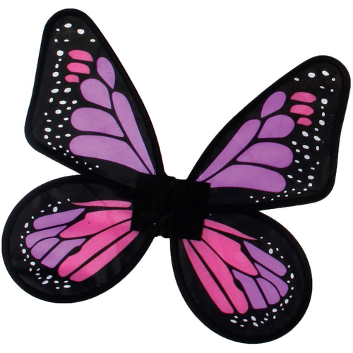 Wings Butterfly Satin Ch Pink/