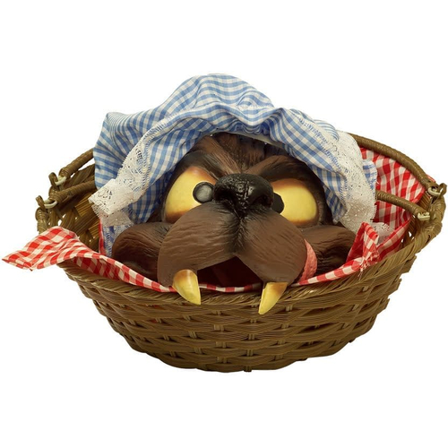 Wolf Head In A Basket