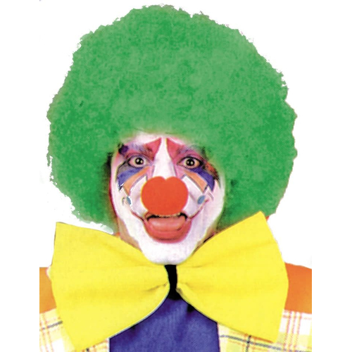 Afro Wig Green For Adults