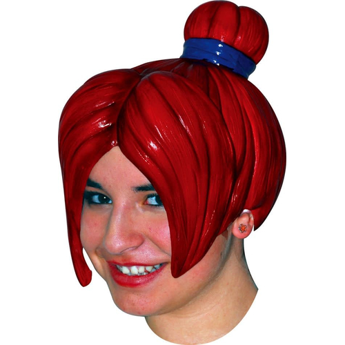 Anime 4 Latex Red Wig