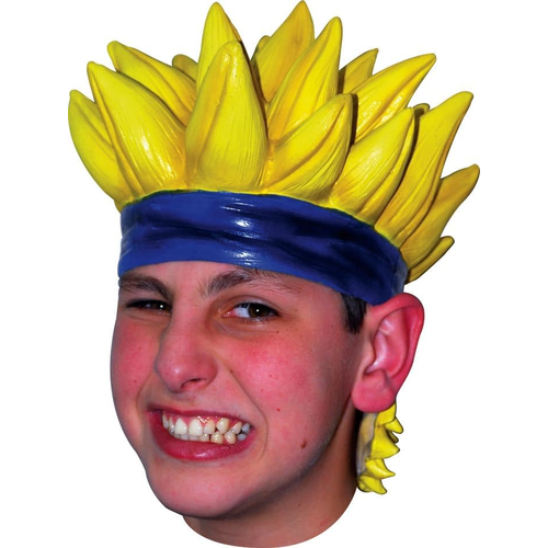 Anime 7 Latex Yellow Wig