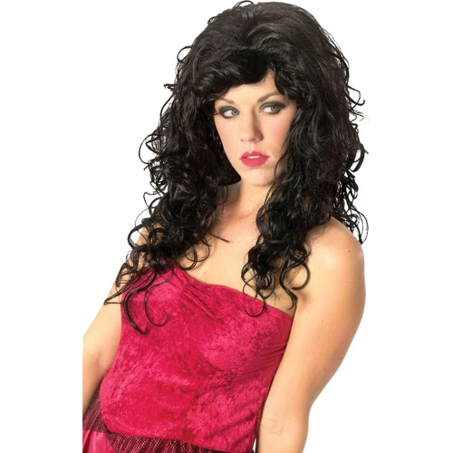 Black Curly Wig 30 Inch