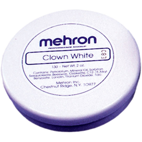 Clown White 2 Oz Mehron