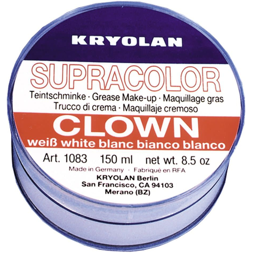 Clown White 8 1/2 Oz