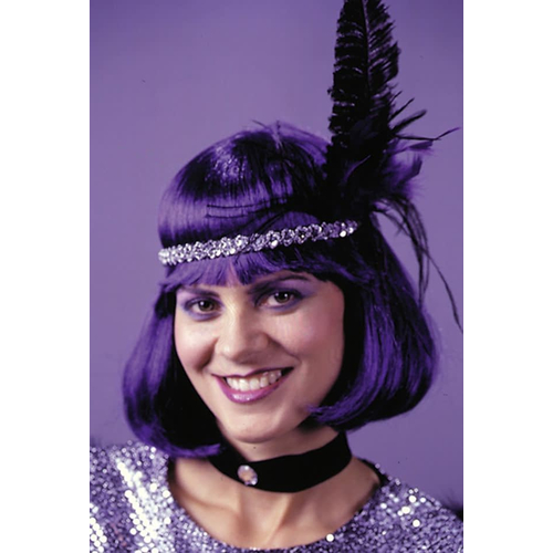 Dark Purple Wig For Women