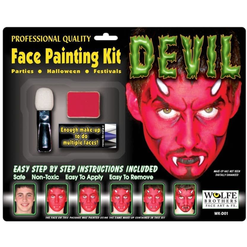 Devil Makeup Kit Wolfe Bros