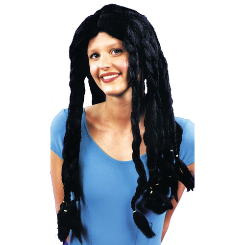Dredlock Black Wig