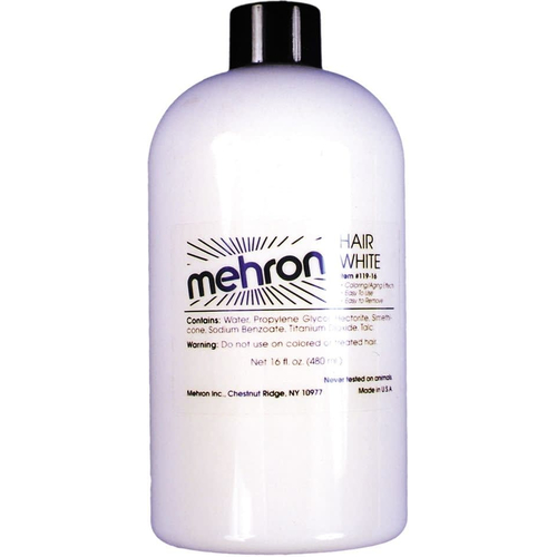 Hair Silver 1 Oz Mehron