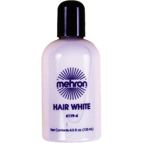 Hair White 4 1/2 Oz Mehron