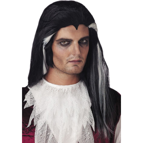 Long Vampire Peruke For Halloween