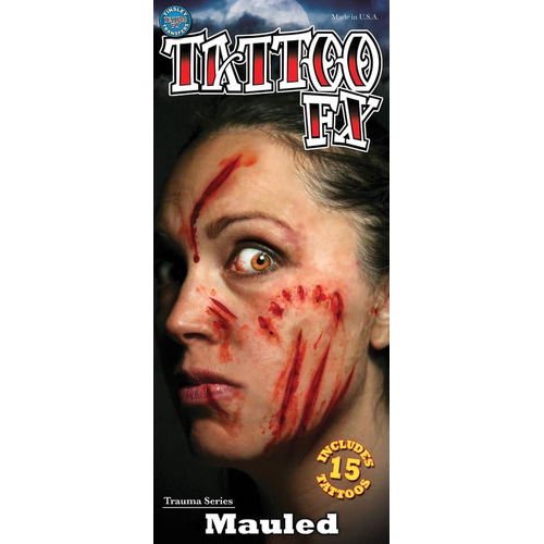 Mauled Trauma Tattoo