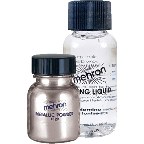 Metallic Silver Liquid Powder