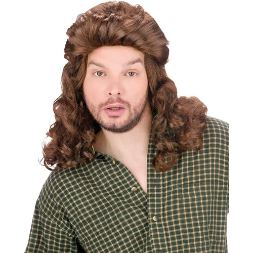 Mullet Brown Wig