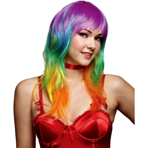 Rainbow Multicolor Peruke